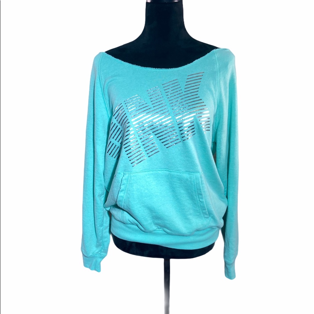Victoria’s Secret Pink off shoulder sweatshirt